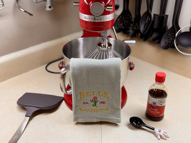 Embroidered Kitchen Towel Set (Pre-Order)